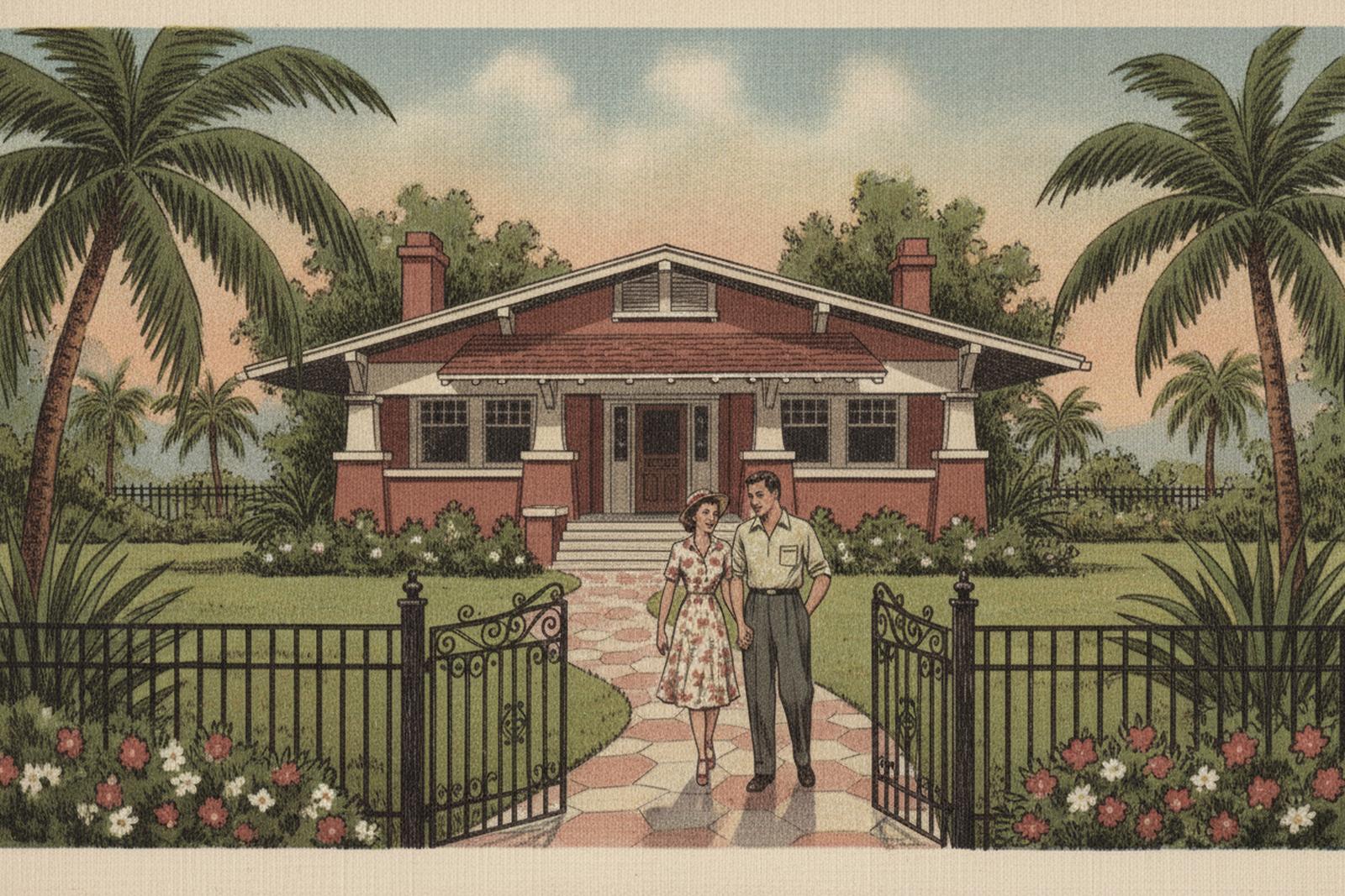 Buying in St. Pete: the real process and costs — St. Petersburg, vintage-postcard-style illustration
