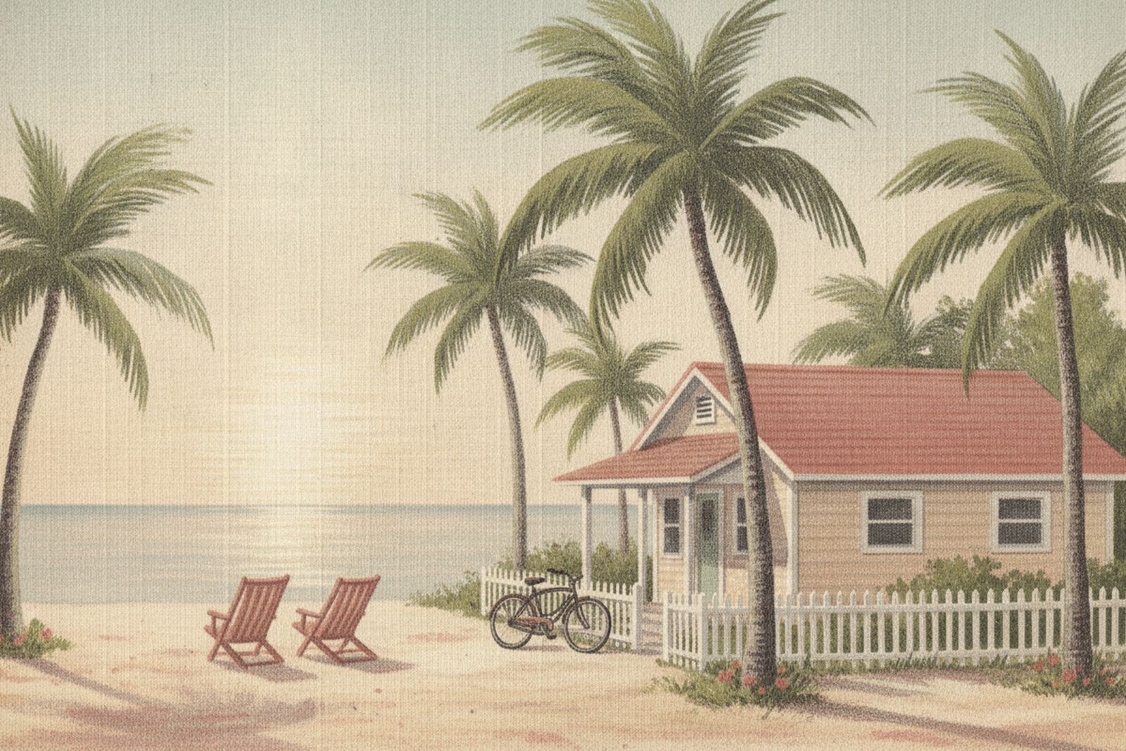 Short-term rentals in Pinellas: where Airbnb is actually allowed — St. Petersburg, vintage-postcard-style illustration